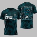 Eagles Super Bowl LIX Champions 2025 Shirt