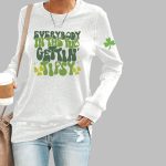 Everybody In The Pub Getting Tipsy Print Sweatshirt
