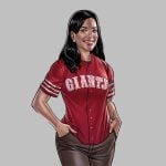 Giants 49ers Baseball Jersey Giveaway 2025