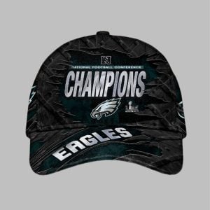 National Football Conference Champions Super Bowl LIX Eagles Hat 1