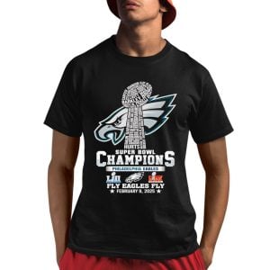 Super Bowl LIX Champions Eagles Fly Eagles Fly February 9 2025 shirt 1 1