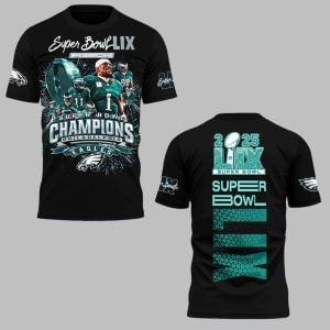 Super Bowl LIX NFC Champions Super Bowl Champions Eagles Shirt 0