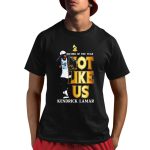 Kendrick Lamar Not Like Us Record of the Year Shirt
