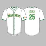 Mariners Irish Heritage Night Jersey 2025 Giveaway