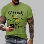 Men's Everybody In The Pub Getting Tipsy St. Patrick's Day Shirt