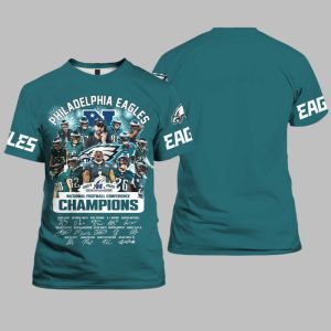 Eagles 2024-2025 NFC Champions AOP Shirt