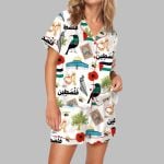 Palestine Pajama Set For Women