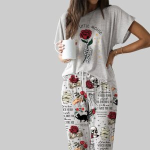 Run Little Mouse Casual Pajama Set For Women 1
