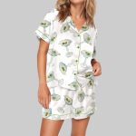 Seashell Martini Pajama Set For Women