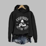 St. Patrick's Day Everybody In The Pub Getting Tipsy Printed Hoodie