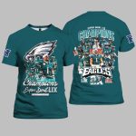 Super Bowl LIX Champions 2025 Eagles 2X Shirt