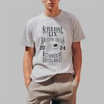 Super Bowl LIX Foot Up On The Gas KLamar Shirt