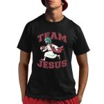 Team Jesus Football Lover Christian Faith Bible Shirt
