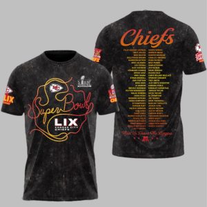 Chiefs Super Bowl LIX Meet Us Down The Bayou Shirt 1