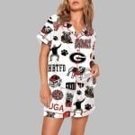 University Of Georgia Football Pajama Set