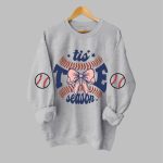 Women's Baseball Tis The Season Print Sweatshirt