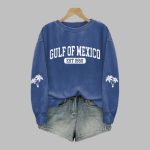 Women's Gulf Of Mexico Printed Sweatshirt