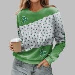 Women's St. Patrick's Day Clover Long-Sleeve T-Shirt