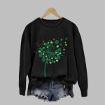 Women's St. Patrick's Day Printed Crew Neck Sweatshirt