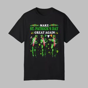 Make St Patrick's Day Great Again Trump Dance Shirt 0 0