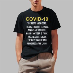 Liz Churchil Covid 19 The Tests Are Rigged Shirt 2 1