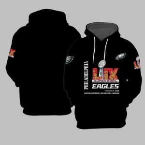 Eagles Supern Bowl LIX 2025 New Orleans Hoodie 0 0