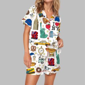 New York City Pajama Set For Women 1