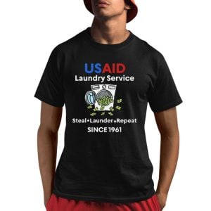 USAID Laundry Service Steal Launder Repeat Since 1961 Shirt 1 1