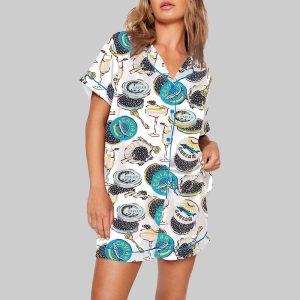 Champagne Caviar Pajama Set 1