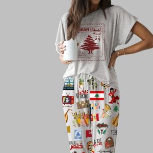 Very Lebanese Casual Pajama Set For Women 1