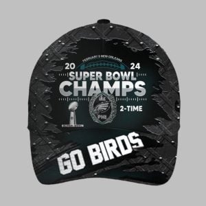 Eagles 2 Time Super Bowl Champions Go Birds Hat 0 0