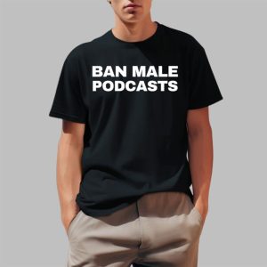 STRAWHAT IZZY Ban Male Podcasts Shirt 0