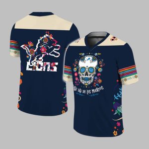 Lions 2024 Dia De Los Muertos Jersey 1 1