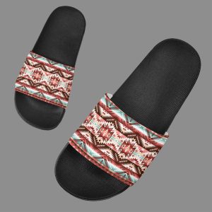 Gb nat00540 Red Vector Slide Sandals