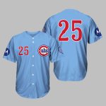 2025 Cubs Blues Alternate Giveaway Jersey Giveaway