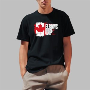 Elbows Up Canada Strong Shirt 0 1