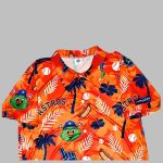 Astros Orange Hawaiian Shirt Giveaway 2025