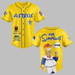 Astros The Simpsons 2025 Baseball Jersey