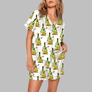 Champagne Bottle Pajama Set 1