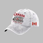 Canada Forever Glorious And Free Print Hat
