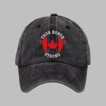 Canada True North Strong Print Hat