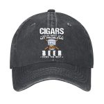 Cigars Solve Most Of My Problems Beer Does The Rest Hat