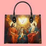 Coronation Of Mary Leather Bag