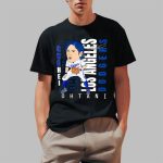 Dodgers Shohei Ohtani #17 Cartoon Signature Shirt