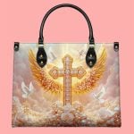 Dove Of Peace Leather Bag