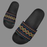 Dyamond Southwest Pattern Great Native Slide Sandals