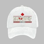 Elbows Up Canada Gloves Off Printed Baseball Cap
