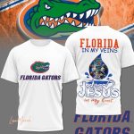 Florida Gators In My Vein Jesus In My Hearts Shirt