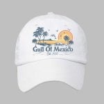 Gulf Of Mexico EST 1550 Print Baseball Hat