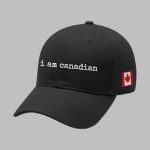 I am Canadian Print Baseball Cap